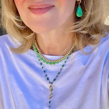 Load image into Gallery viewer, Chrysoprase necklace "granny smith"