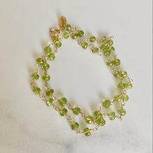 Load image into Gallery viewer, Peridot necklace