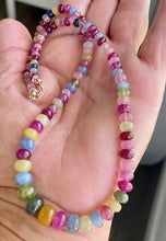 Load image into Gallery viewer, Tourmaline candy necklace