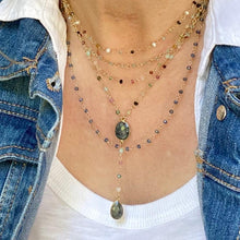 Load image into Gallery viewer, Aquamarine Beads Necklace - Monaco
