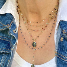 Load image into Gallery viewer, Tiny Gemstone Mix Necklace - Mirabelle