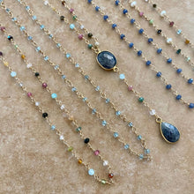 Load image into Gallery viewer, Aquamarine Beads Necklace - Monaco