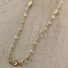 Load image into Gallery viewer, Tiny Rose Quartz Beads Choker