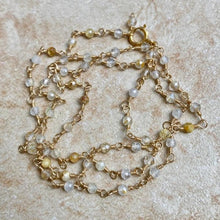 Load image into Gallery viewer, Rosary Quartz Necklace