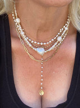 Load image into Gallery viewer, Lariat Gold Necklace