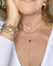 Load image into Gallery viewer, Lariat Gold Necklace