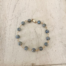 Load image into Gallery viewer, Labradorite Rosary Bracelet