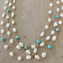 Load image into Gallery viewer, Long Pearl Necklace - Alyah