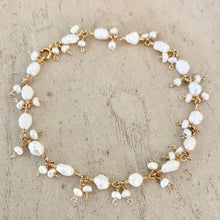 Load image into Gallery viewer, Pearl Cluster Bracelet - Boho