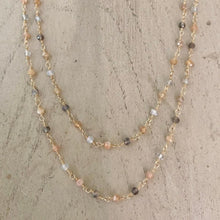 Load image into Gallery viewer, Sunstone Beads Necklace