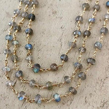 Load image into Gallery viewer, Labradorite Necklace - Aura