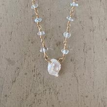 Load image into Gallery viewer, Gemstone Necklace - Keshi