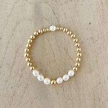 Load image into Gallery viewer, GOLD BEADS PEARL
