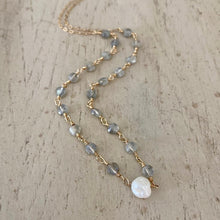 Load image into Gallery viewer, Keshi Pearl Necklace - Dawn