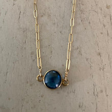 Load image into Gallery viewer, Gold Solitaire Necklace - Flash