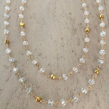 Load image into Gallery viewer, Long Gemstone Necklace - Gina