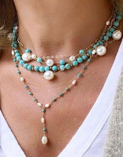 Load image into Gallery viewer, Turquoise Necklace - Adele