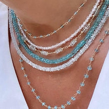 Load image into Gallery viewer, Aquamarine Choker - Mare