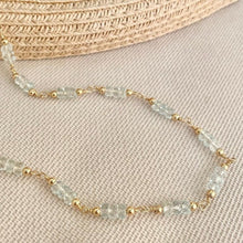 Load image into Gallery viewer, Aquamarine Choker - Mare