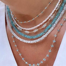 Load image into Gallery viewer, Aquamarine Choker