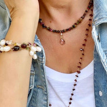 Load image into Gallery viewer, Tourmaline Chip Necklace