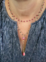 Load image into Gallery viewer, Gemstone Necklace Rosary Style