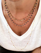 Load image into Gallery viewer, Gemstone Necklace Rosary Style