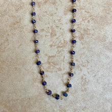 Load image into Gallery viewer, Gemstone Necklace Rosary Style