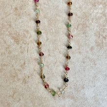 Load image into Gallery viewer, Gemstone Necklace Rosary Style