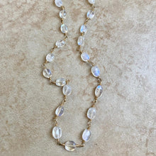 Load image into Gallery viewer, Long Moonstone Necklace