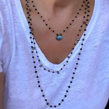 Load image into Gallery viewer, Black Spinel Necklace - Dodi