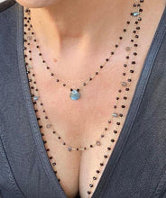 Load image into Gallery viewer, Black Spinel Necklace - Dodi