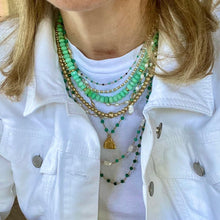 Load image into Gallery viewer, Onyx Necklace with Buddha