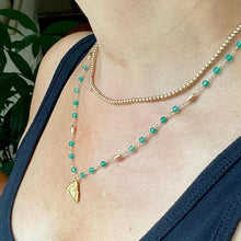 Load image into Gallery viewer, Onyx Necklace with Buddha