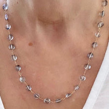 Load image into Gallery viewer, Coin Topaz Necklace