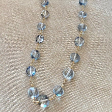 Load image into Gallery viewer, Coin Topaz Necklace
