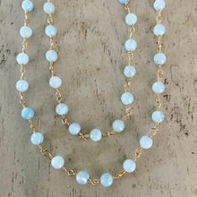 Load image into Gallery viewer, Aquamarine Necklace - Himalia