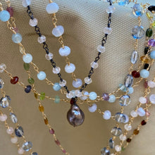 Load image into Gallery viewer, Aquamarine Necklace - Himalia