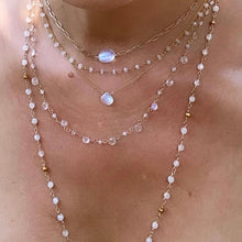 Load image into Gallery viewer, Moonstone Necklace - Lana
