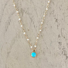 Load image into Gallery viewer, Tiny Pearl Beads Necklace