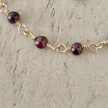 Load image into Gallery viewer, Garnet Necklace - Scarlet