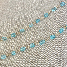 Load image into Gallery viewer, Apatite Beads Necklace - Oceana
