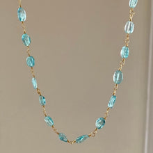 Load image into Gallery viewer, Apatite Beads Necklace - Oceana