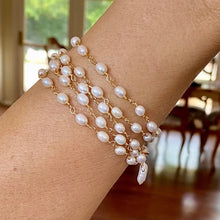 Load image into Gallery viewer, Long Freshwater Pearl Necklace