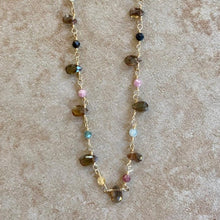 Load image into Gallery viewer, Quartz Pendant Necklace - Smoky