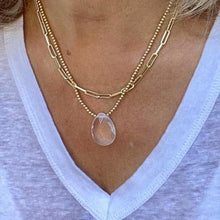 Load image into Gallery viewer, Crystal Gold Necklace - Kali