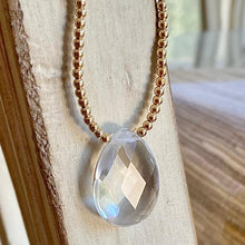 Load image into Gallery viewer, Crystal Gold Necklace - Kali