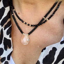 Load image into Gallery viewer, Black Spinel Necklace - Tara