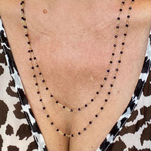 Load image into Gallery viewer, Lapis Necklace / Wrap Bracelet