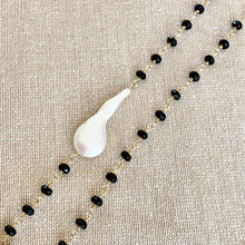Load image into Gallery viewer, Black Spinel Necklace - Zara